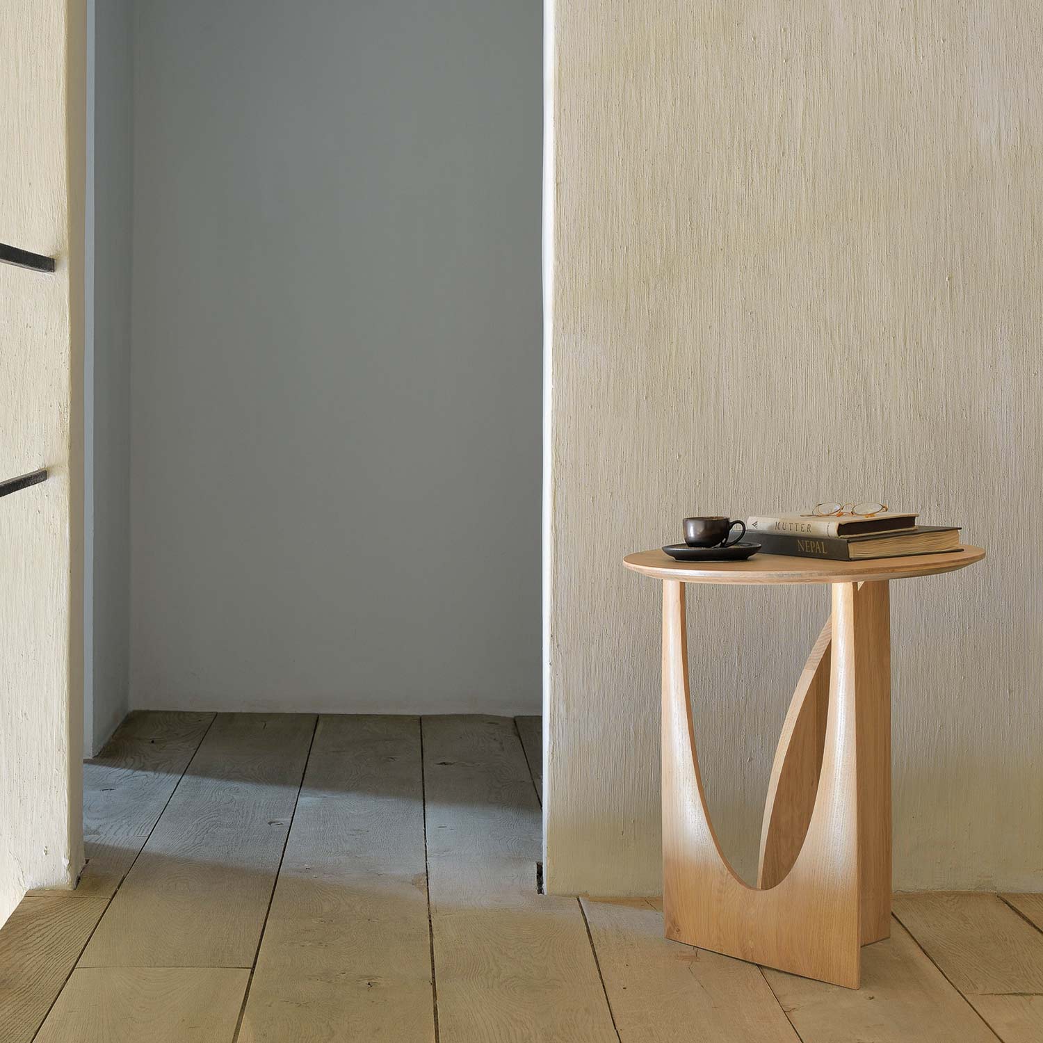 ethnicraft geometric beistelltisch eiche ambiente zimmer 83853