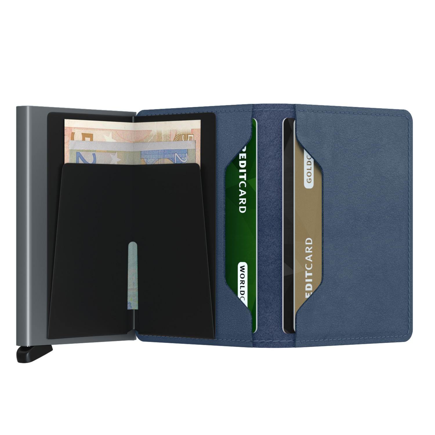 secrid slimwallet original ice blue offen 104837