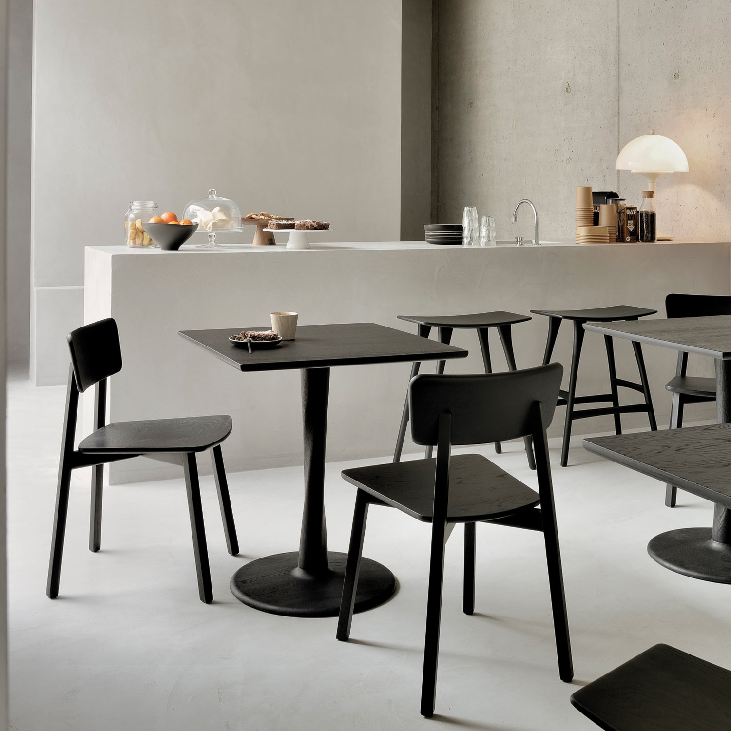 ethnicraft osso barhocker ambiente schwarz 84154