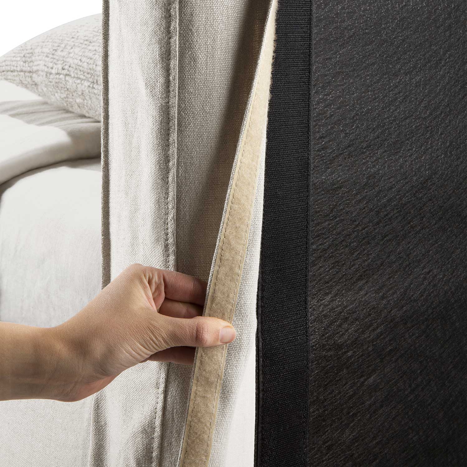 ethnicraft revive bett sand bezug detail 103952