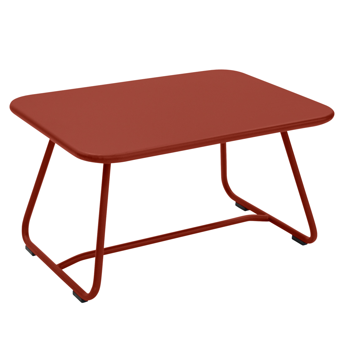 fermob sixties tisch nieder ockerrot 64818