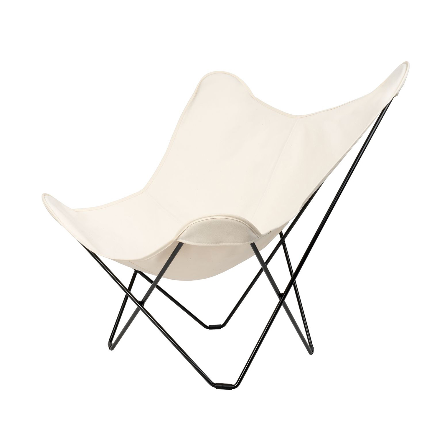 cuero canvas mariposa weiss schwarz baumwolle 71838