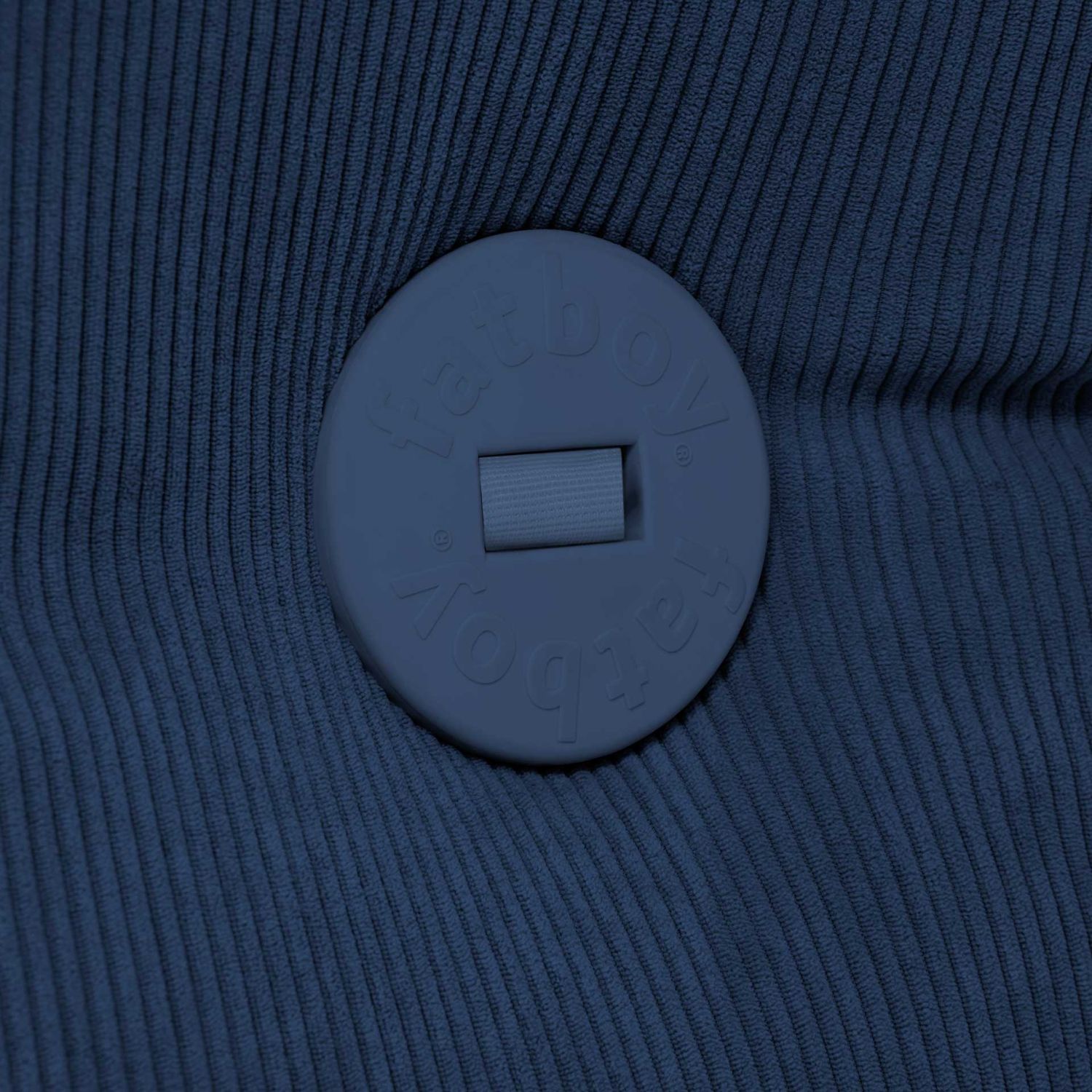 Fatboy - The BonBaron Slim Cord Recycled Sessel deep blue