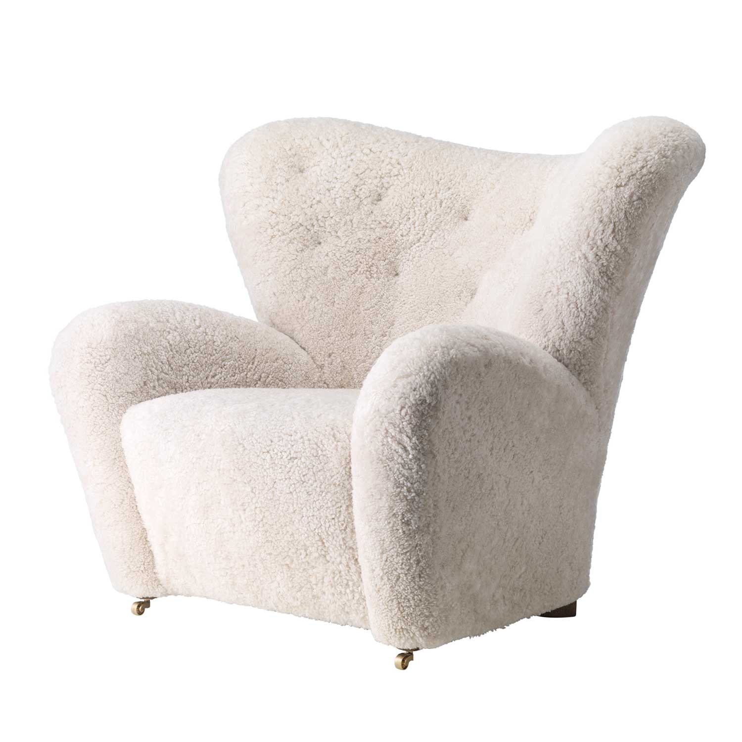 Audo - The Tired Man Loungesessel Natural Oak/Moonlight