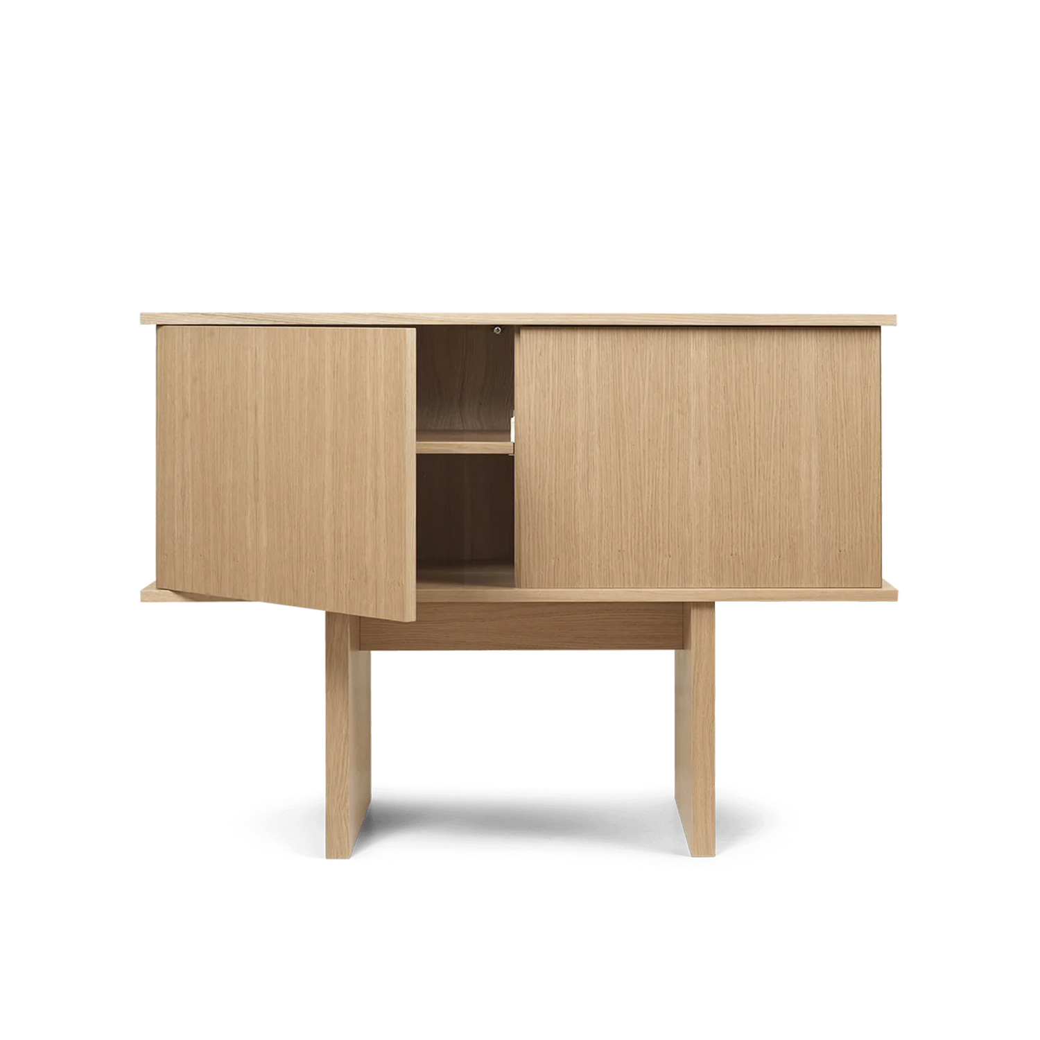 ferm LIVING Stilt Sideboard einzeln eiche natur 1104270262 geoeffnet 104349