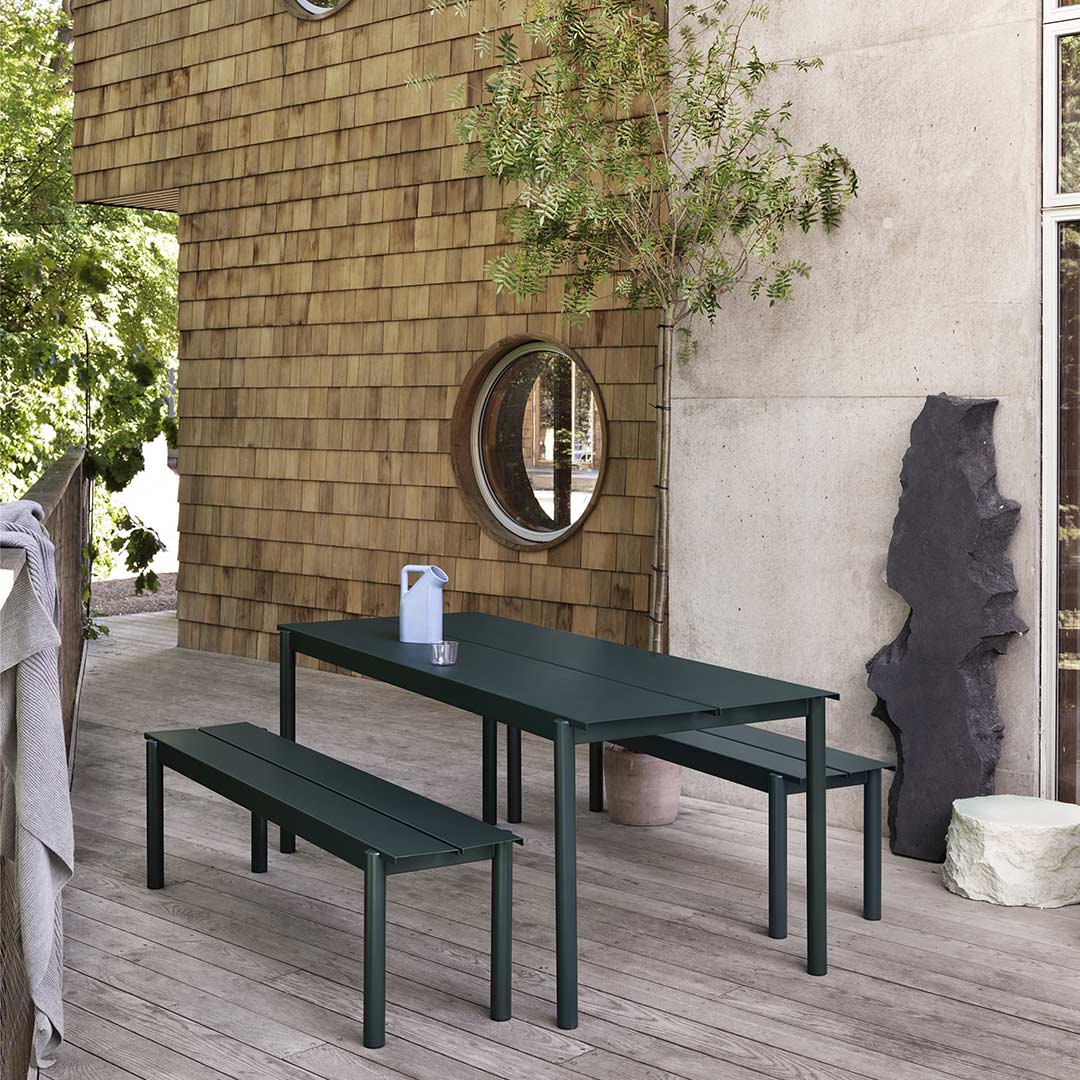 muuto linear steel bench 65408