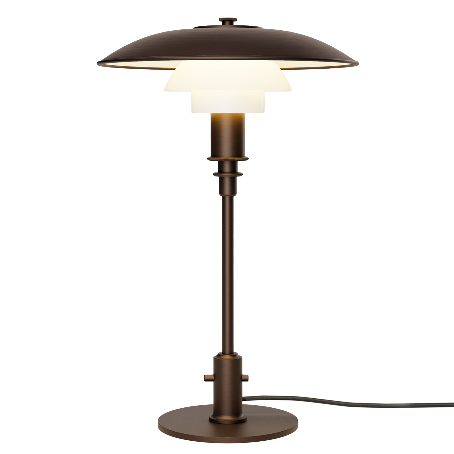 Louis Poulsen - PH 3/2 Tischleuchte hochglanz verchromt