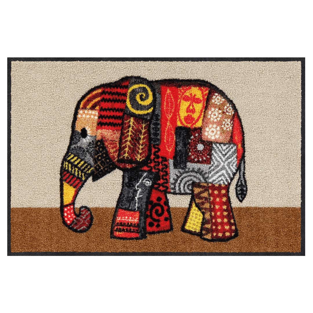 salonloewe olifant wohnmatte freisteller 90233