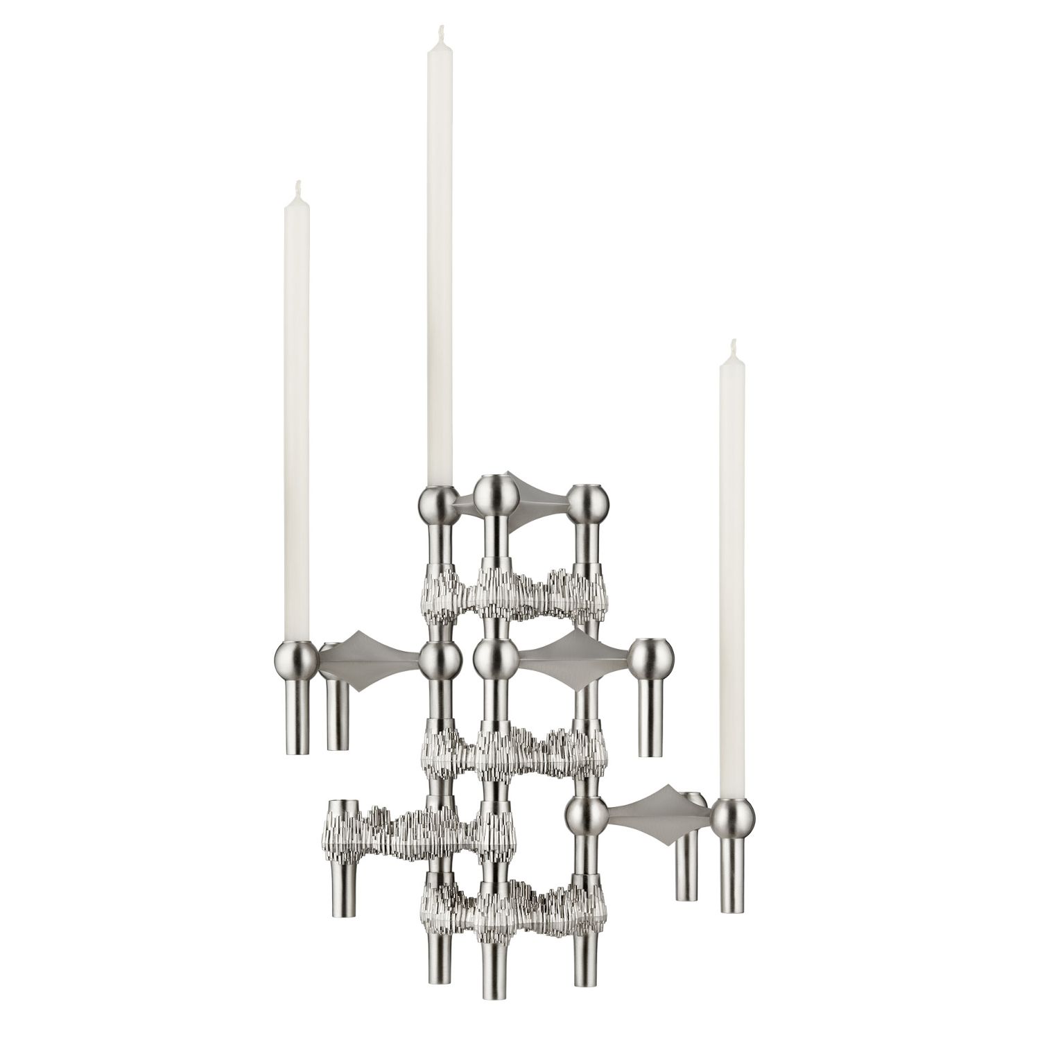 STOFF Nagel - Quist Kerzenhalter chrom 1 Stück