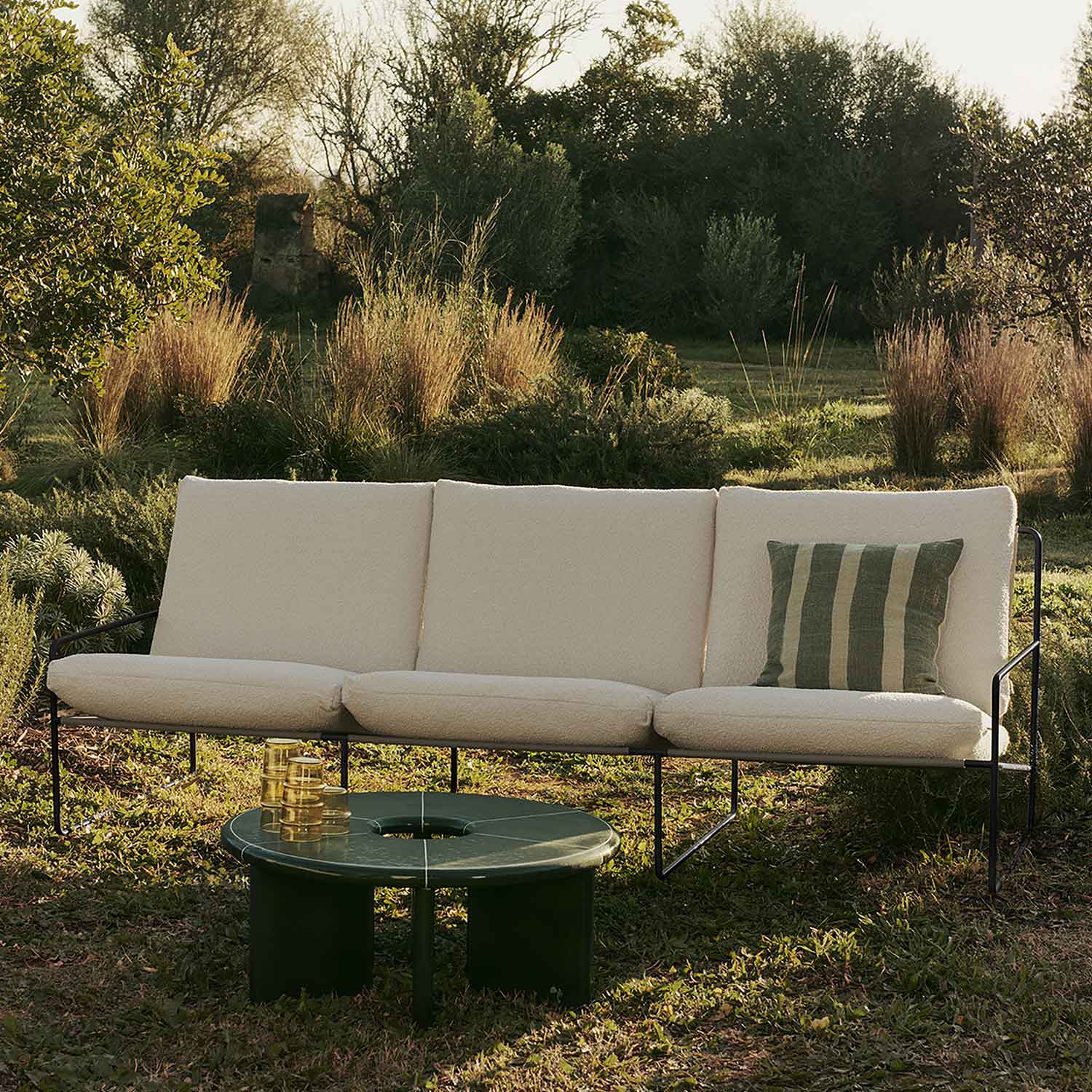 Ferm Living - Oleo Kissen terracotta/natural