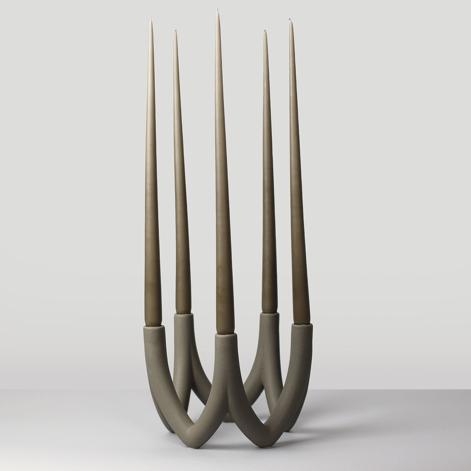 Ro Collection - Chandelier fünfarmig dark stone