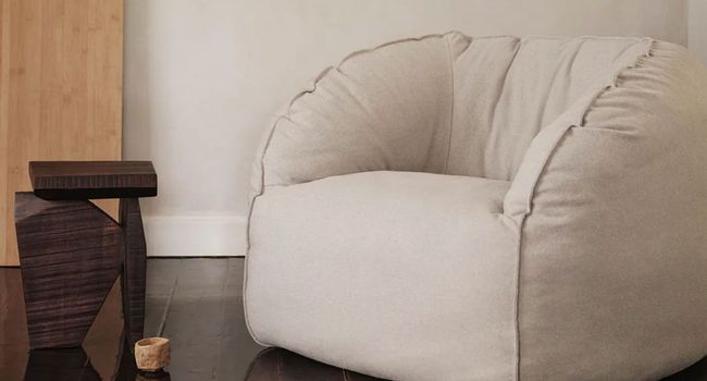 Ferm Living Sessel Nesten Loungesessel Re-Cotton im Zimmer