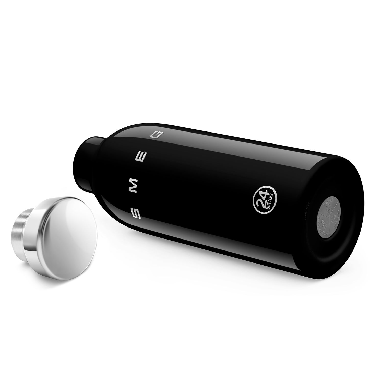 SMEG - Clima Bottle Edelstahlflasche schwarz