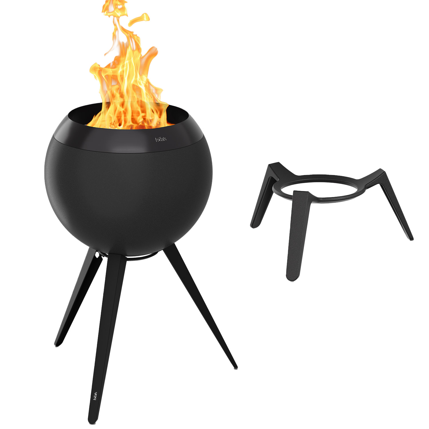 höfats - MOON 45 all black Feuerset Flex