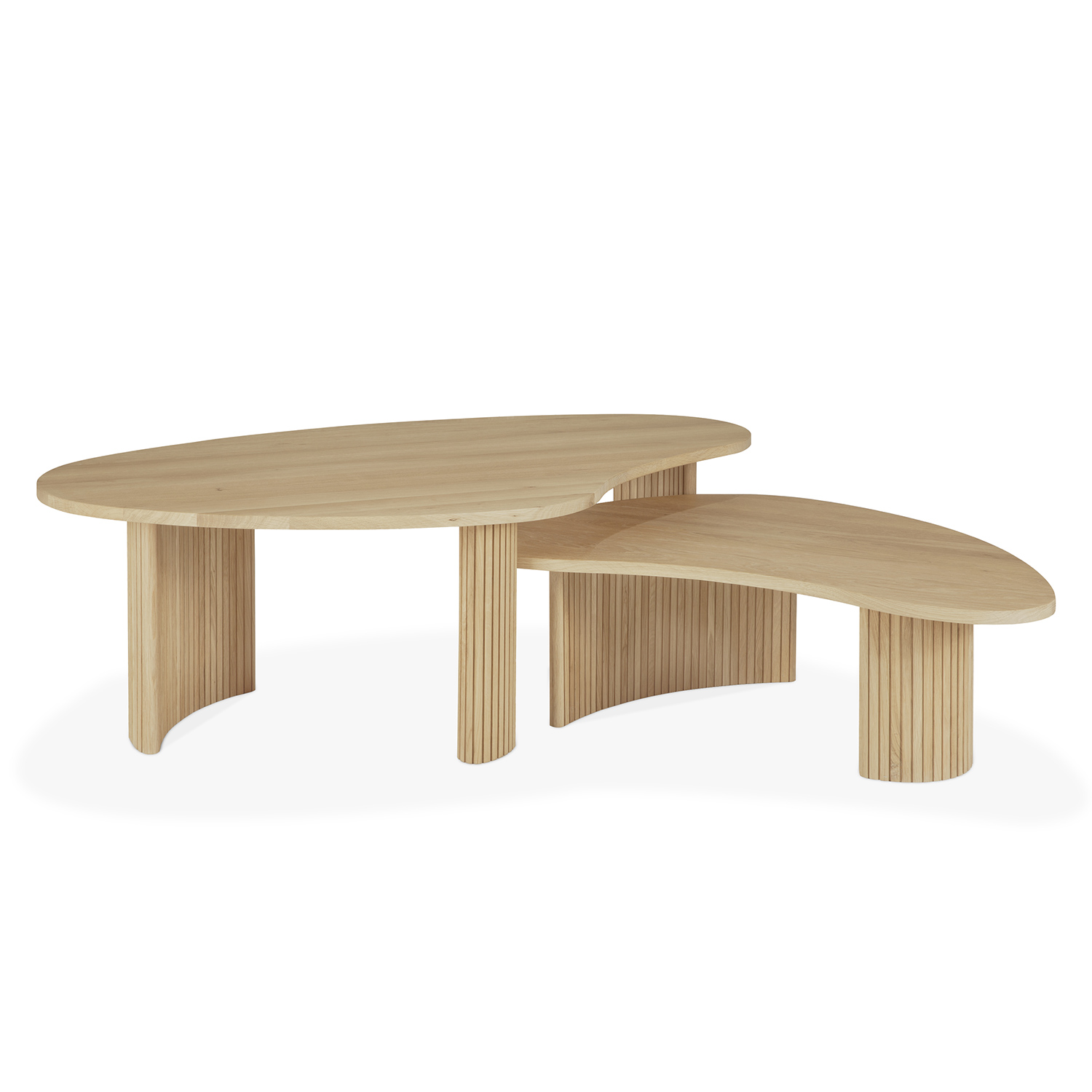 ethnicraft boomerang couchtisch eiche 103944