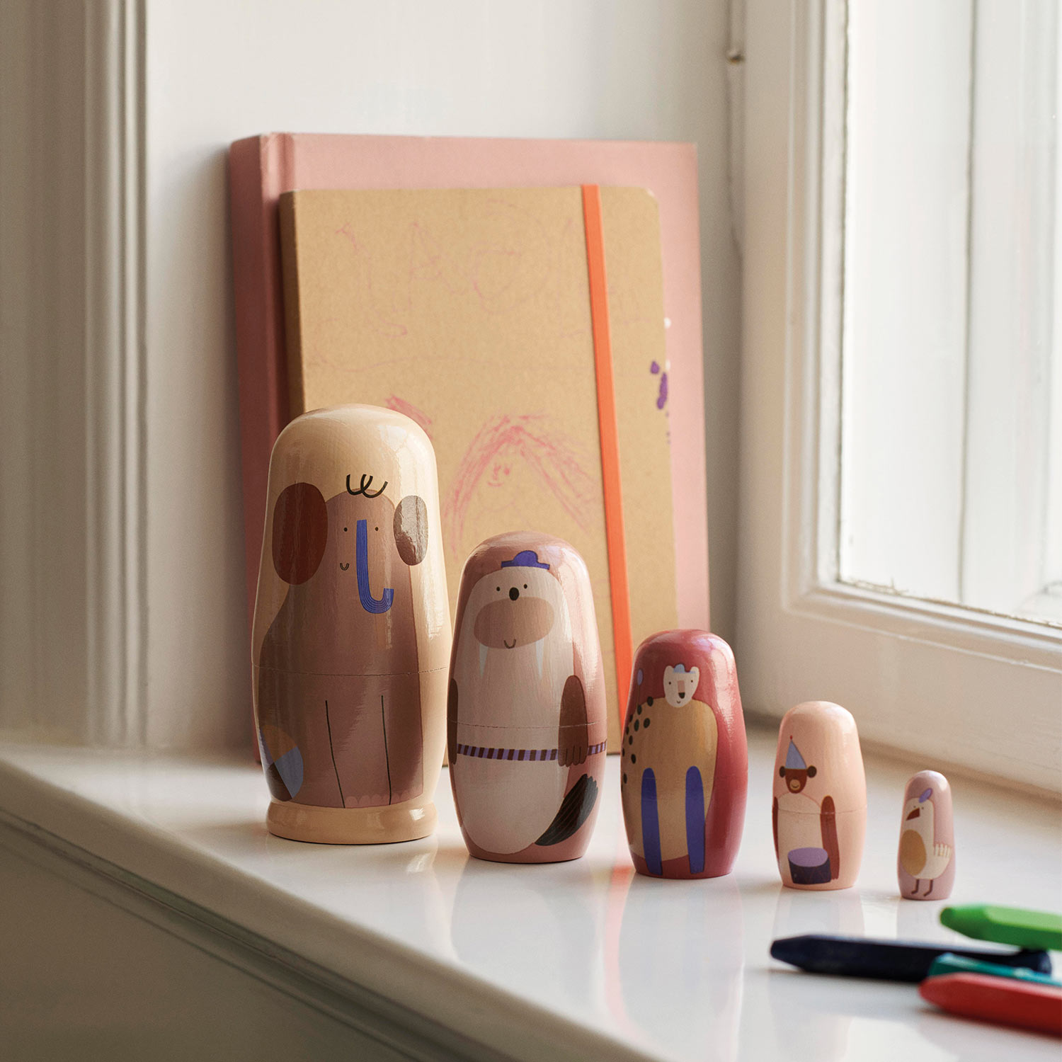 ferm living critter schachtelpuppen ambiente 84522