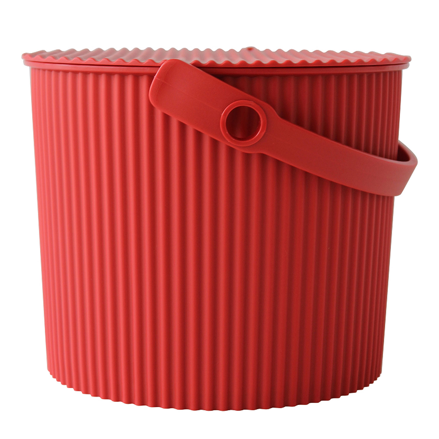 Hachiman - Omnioutil Eimer mit Deckel 8 l rot