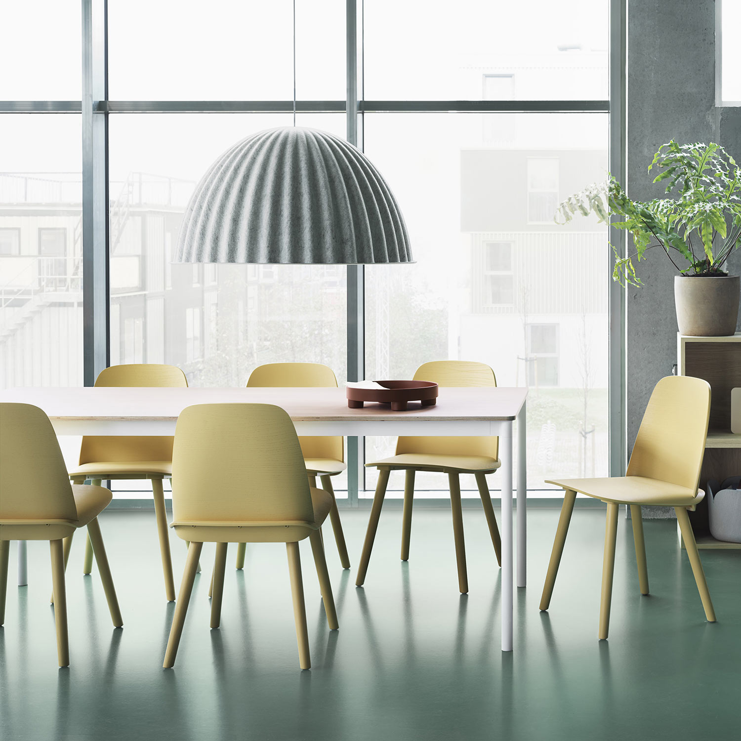 nerd chair sand yellow tisch muuto 57125