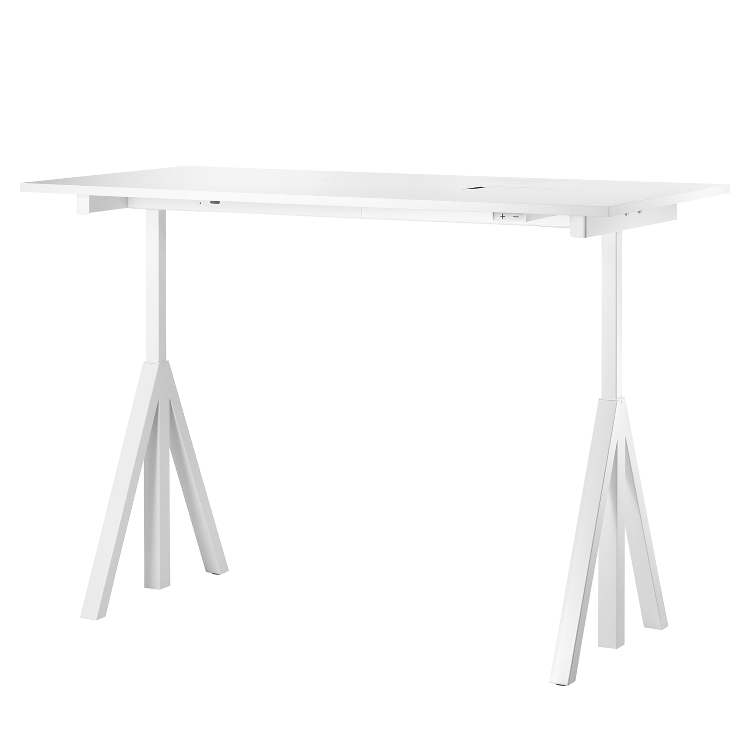 string schreibtisch hv weiss160 cm hoch 95088