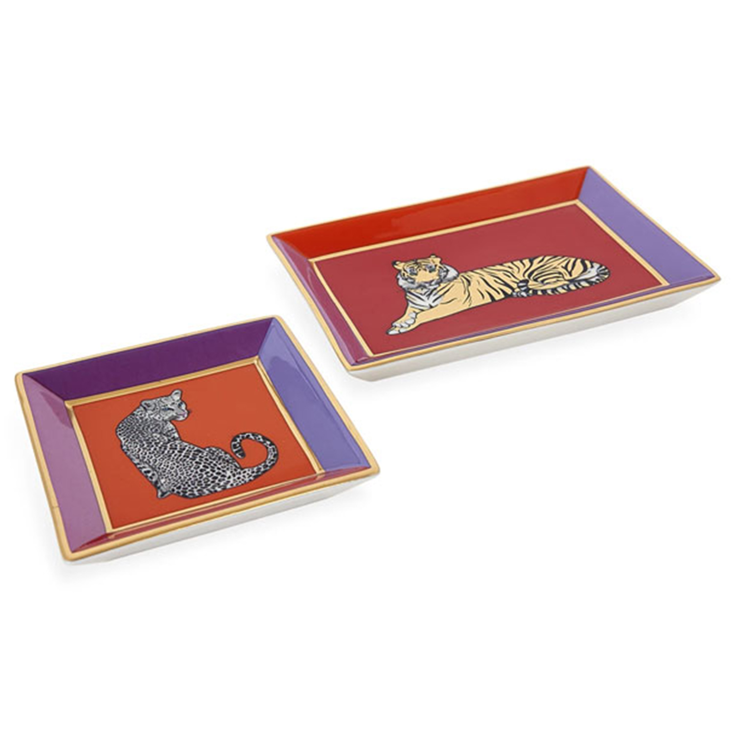 jonathan adler safari ablageschale tiger leopard 75368