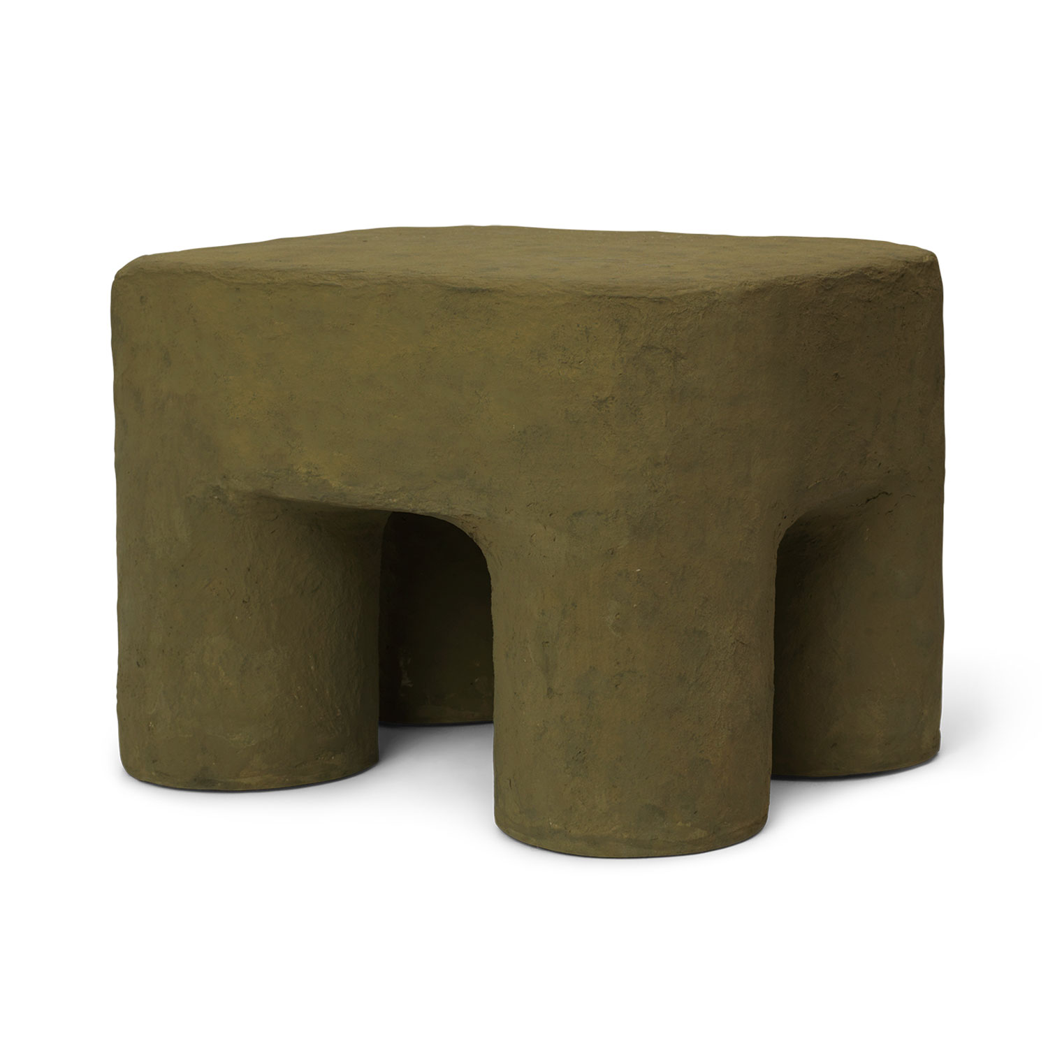 fermLIVING Podo Hocker Khaki 1104268965 101468