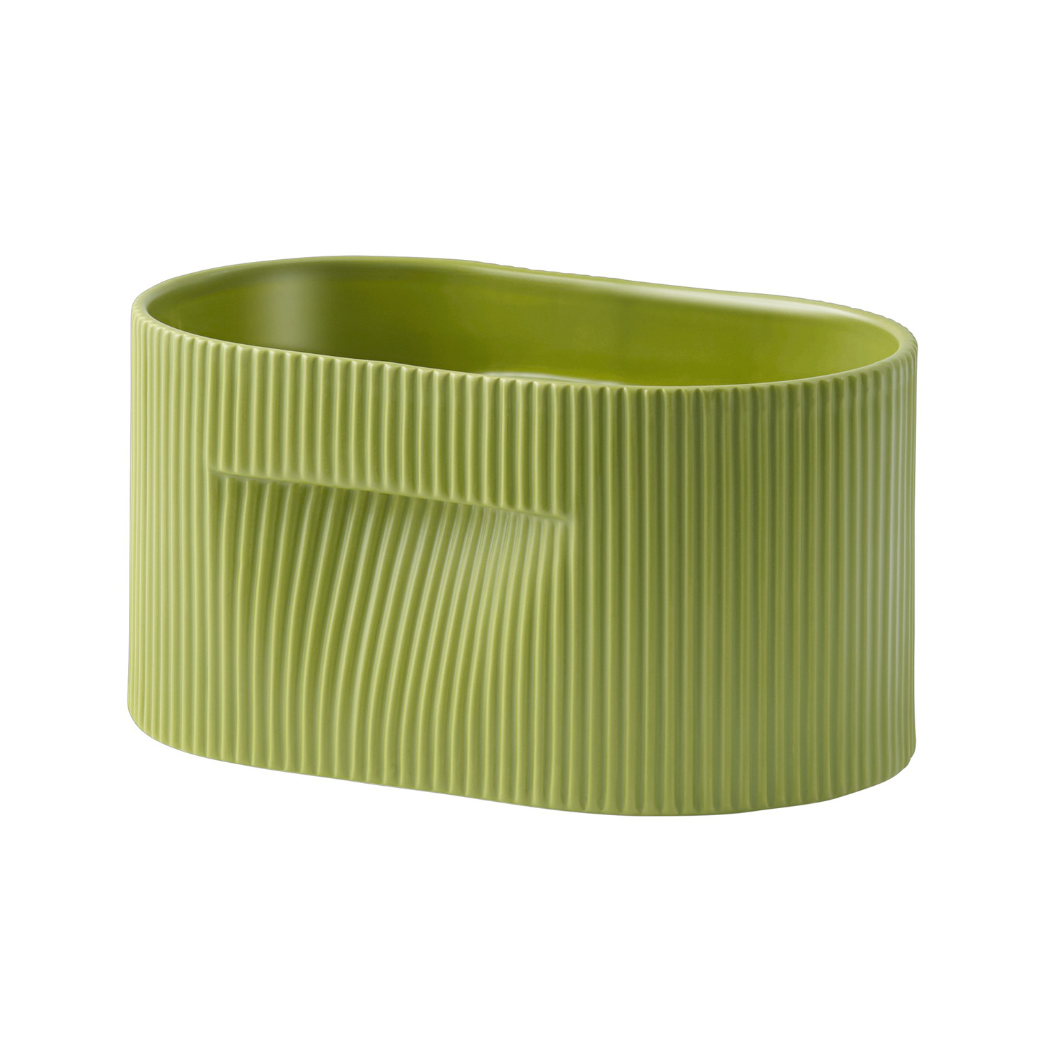 muuto Ridge Blumentopf moosgruen 13 cm 105337