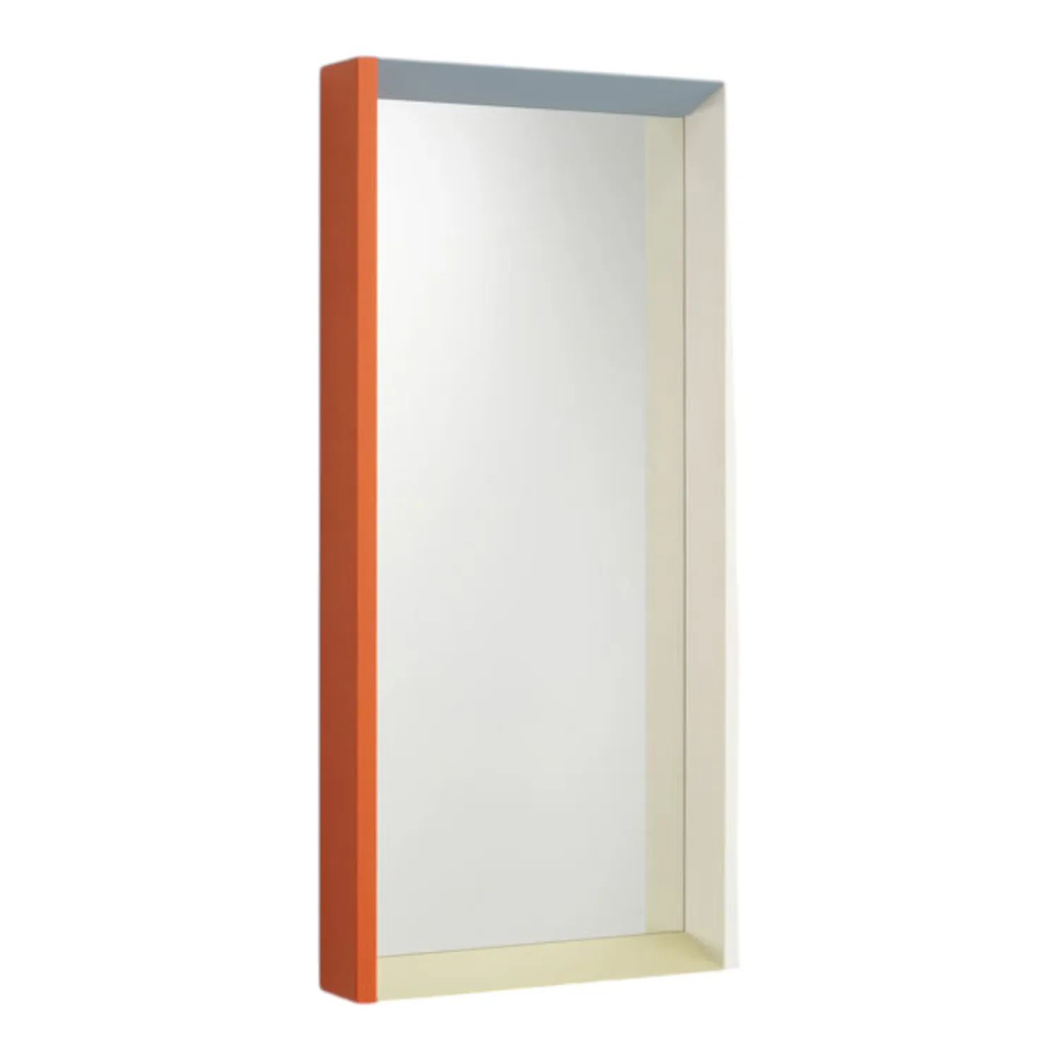 Vitra - Colour Frame Spiegel blau/orange medium
