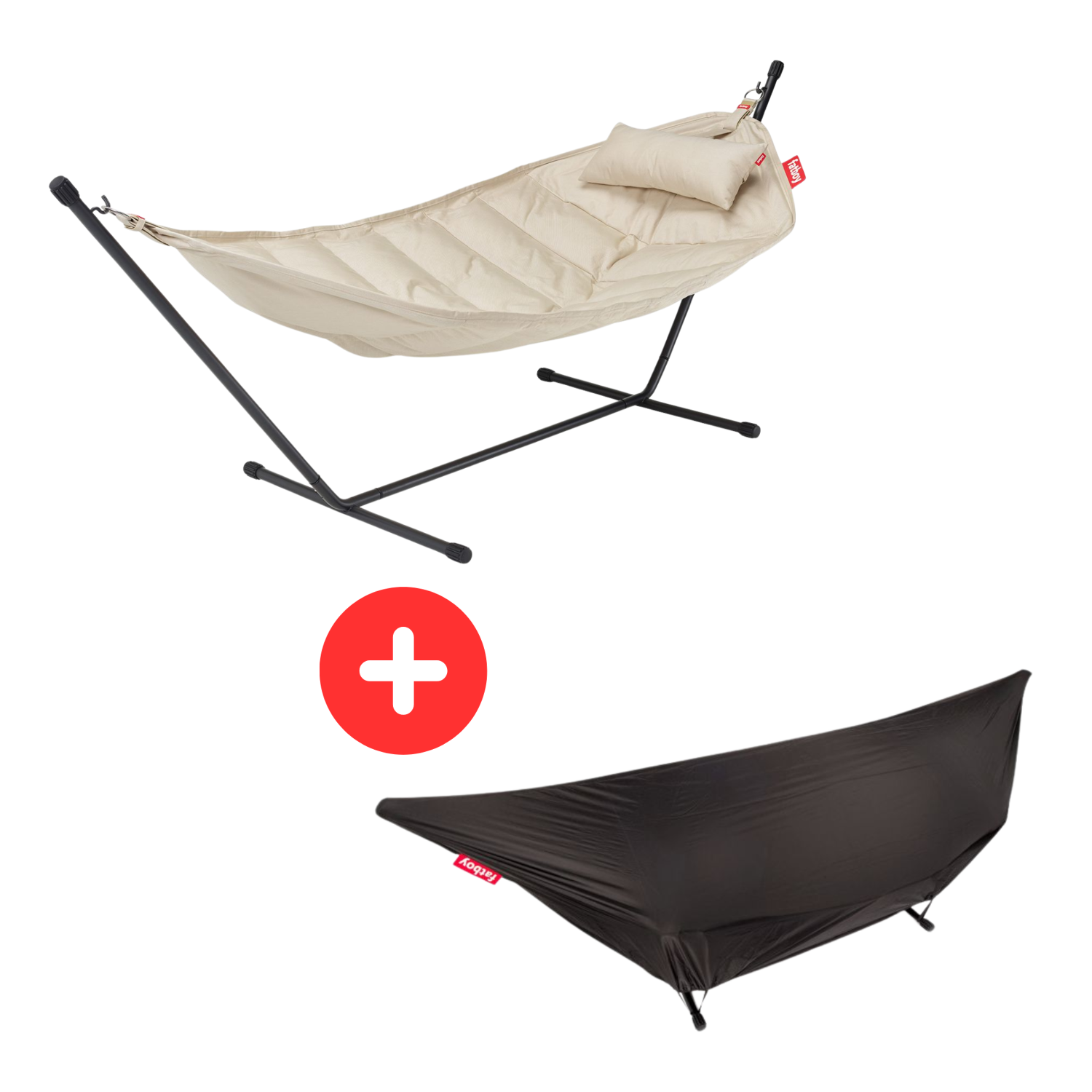 Fatboy - Hängematte Superb + Kissen sahara + Überzug