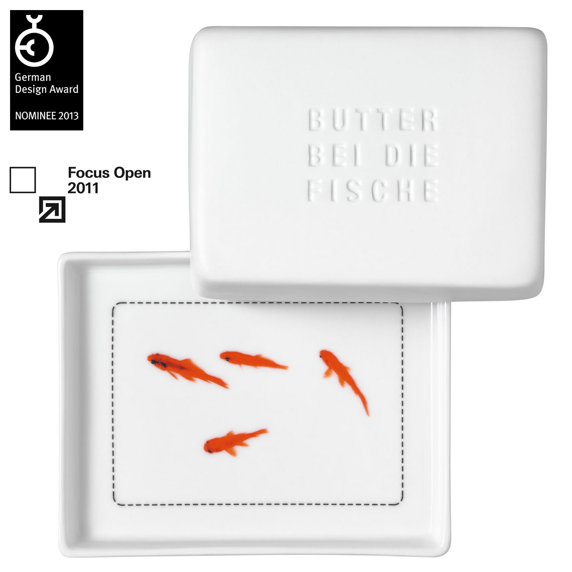 Raeder Design Butterdose Butter bei die Fische 3
