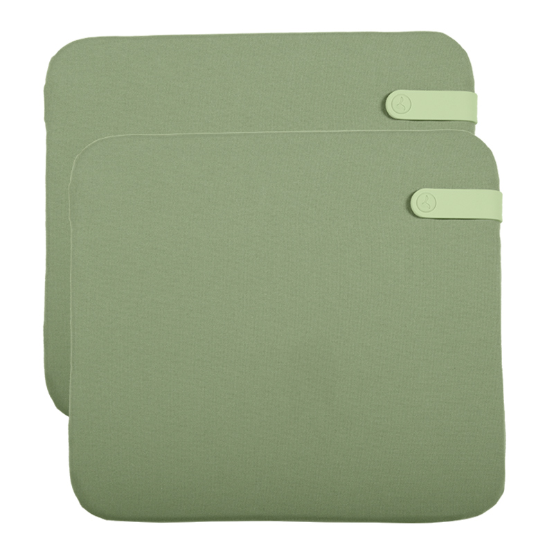 Fermob - Sitzkissen Color Mix 41x45 cm 2er Set eukalyptus
