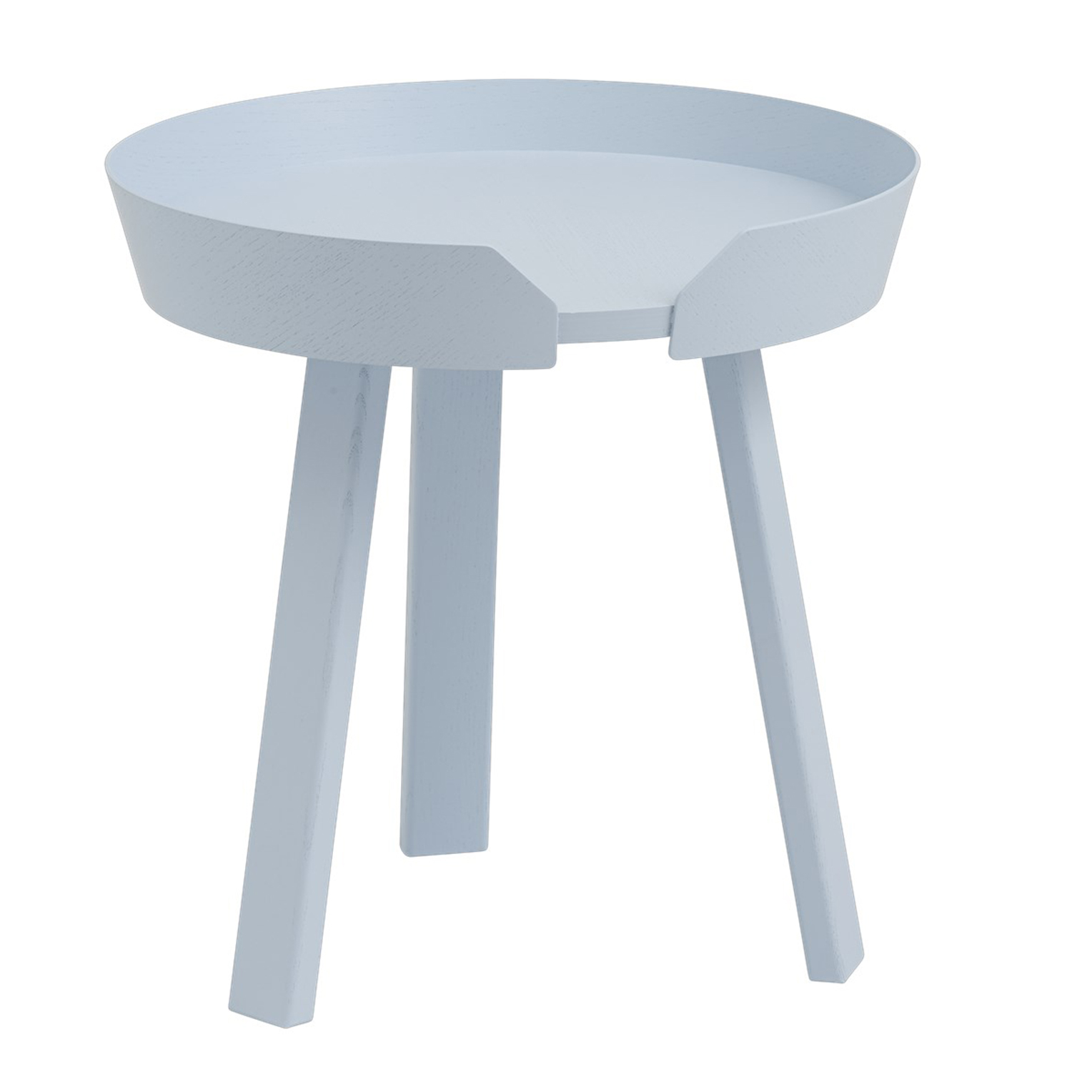 muuto around coffee table small light blue 65269
