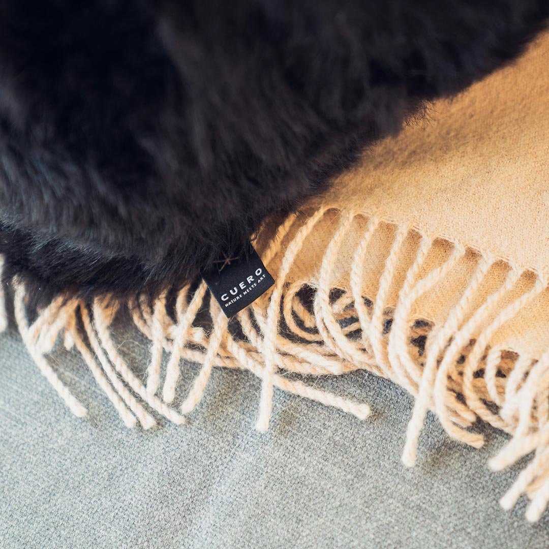 cuero shorn kissen lampskin 76313