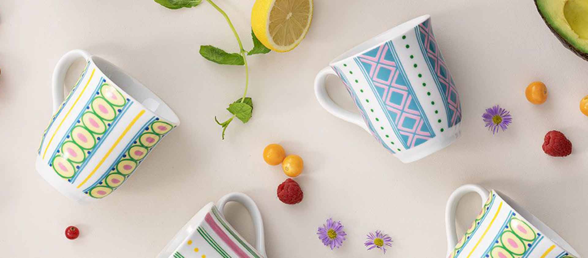 Kategorie Headerbanner Becher und Tassen