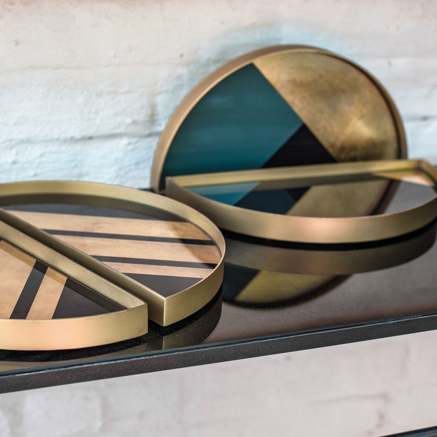 ethnicraft geometric glastablett beide side board 84481