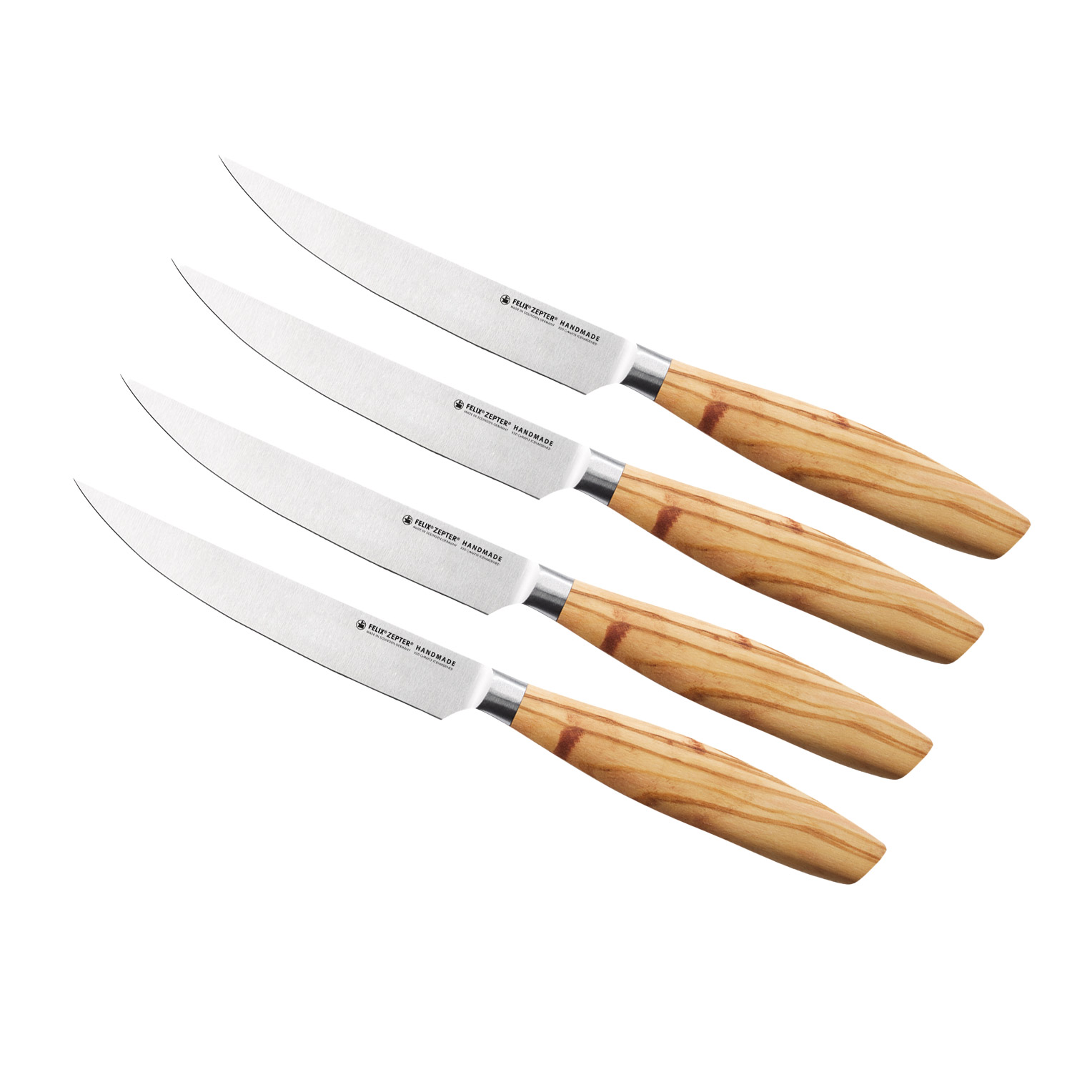 Felix Solingen - Size S Olive Steakmesser Set