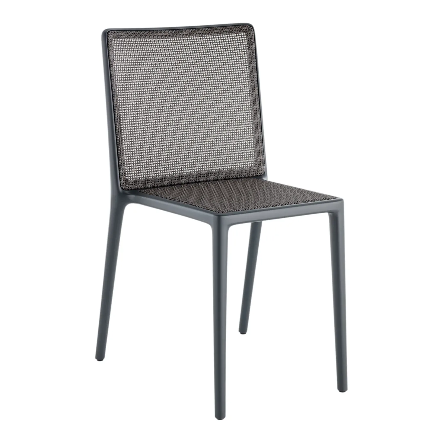 Kartell - Belvedere Tech Stuhl 2er-Set schwarz