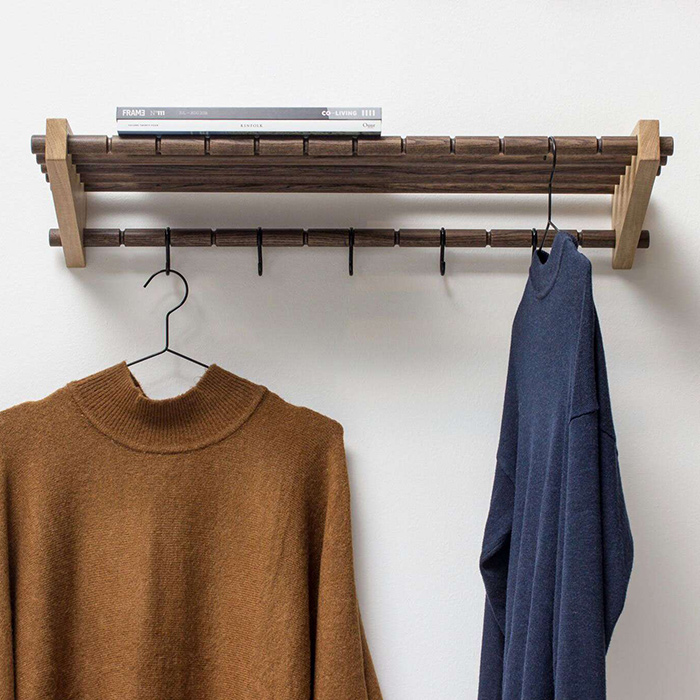 eiche smoked moodrack wandgarderobe roon rahn 85720