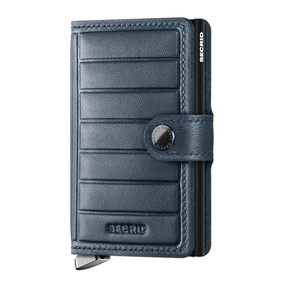 secrid miniwallet Emboss Lines teal 104647