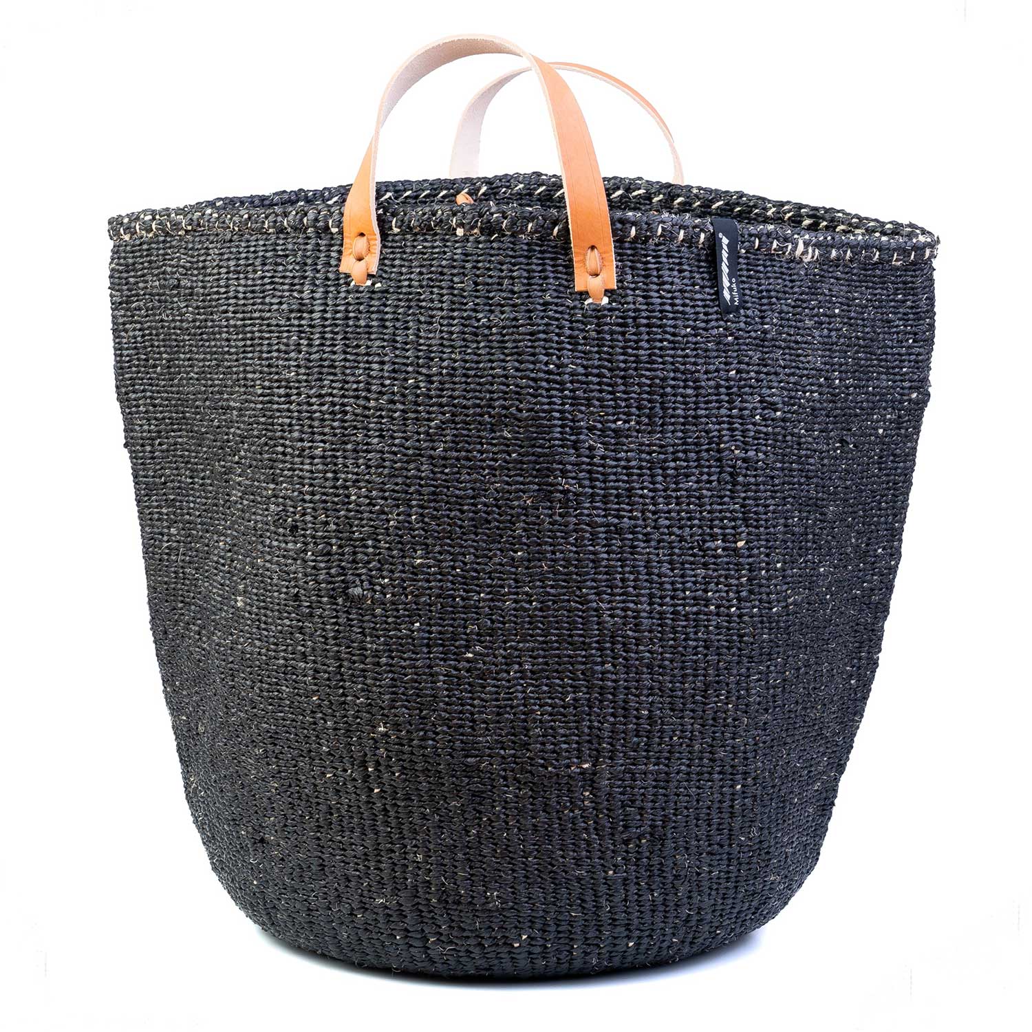 mifuko kiondo market basket L schwarz 1511S 96078