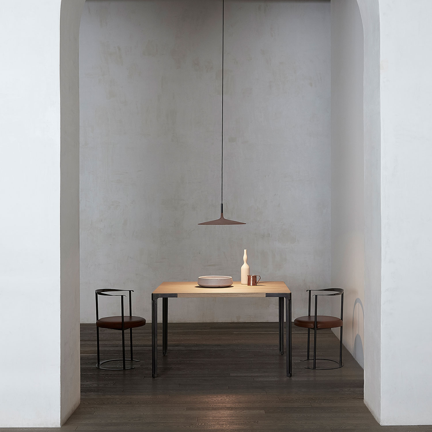 aplomb large marrone foscarini 63490