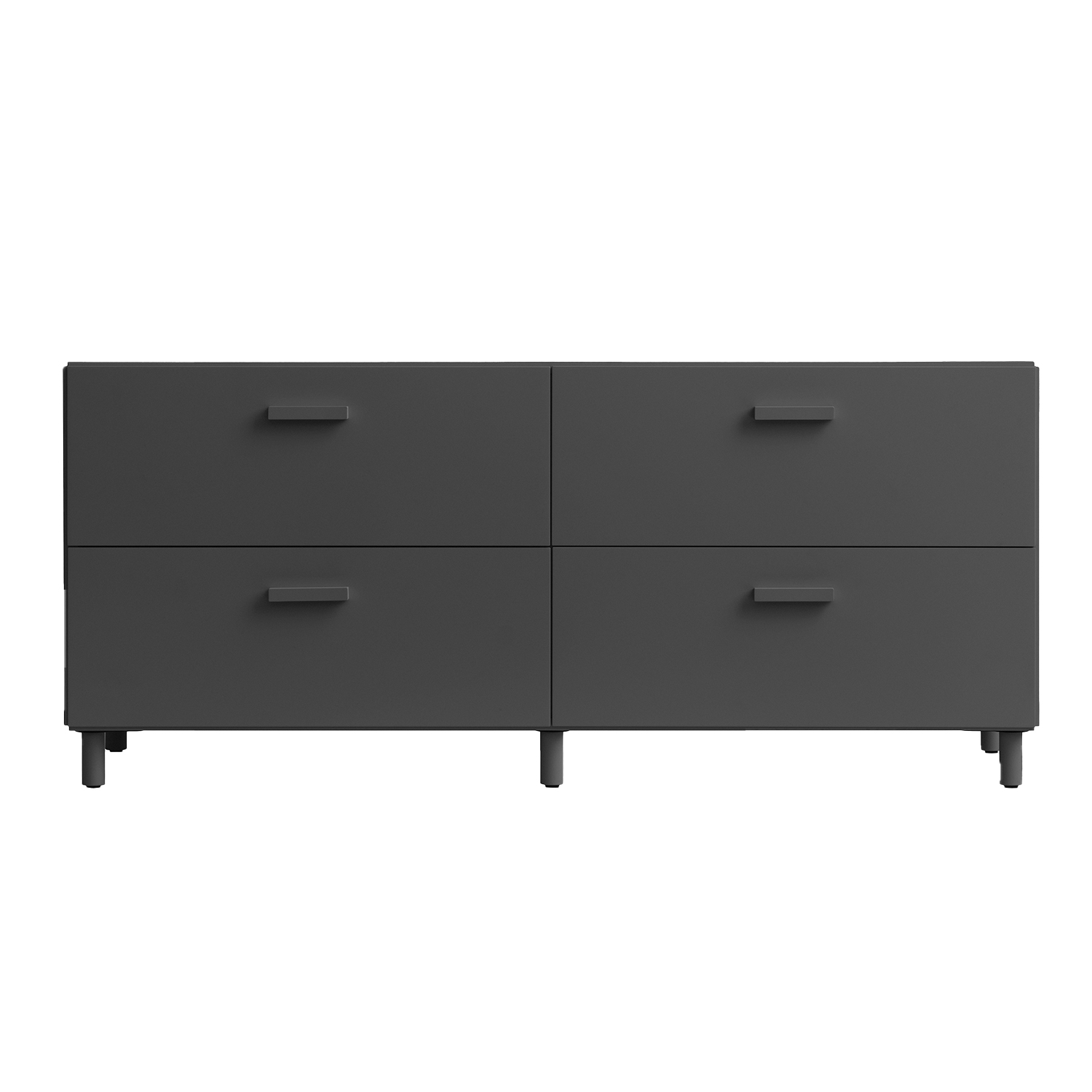 string furniture relief kommode nieder beine grau 99476