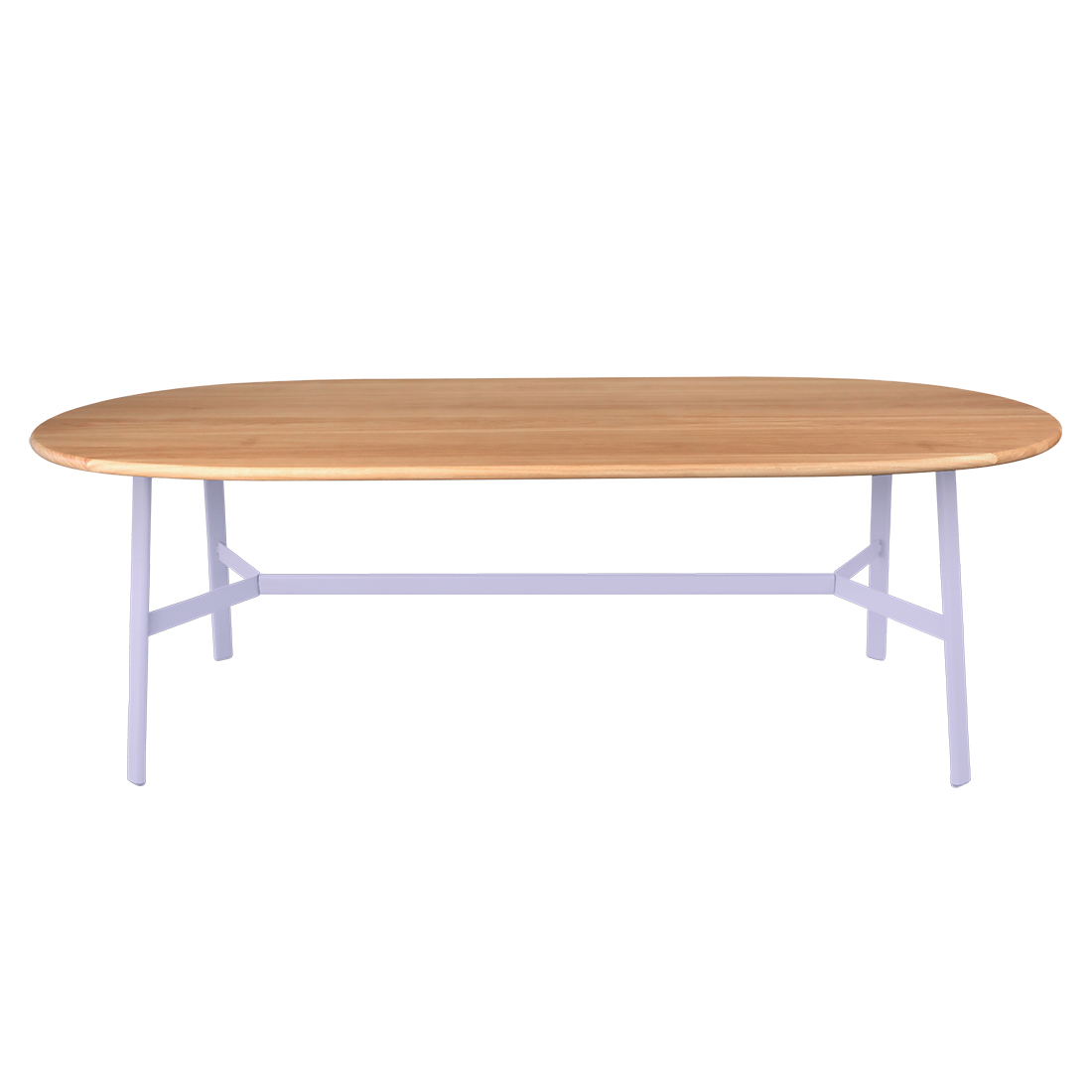 Fermob - So'O Ovaler Tisch Eiche 220x95 cm Marshmallow
