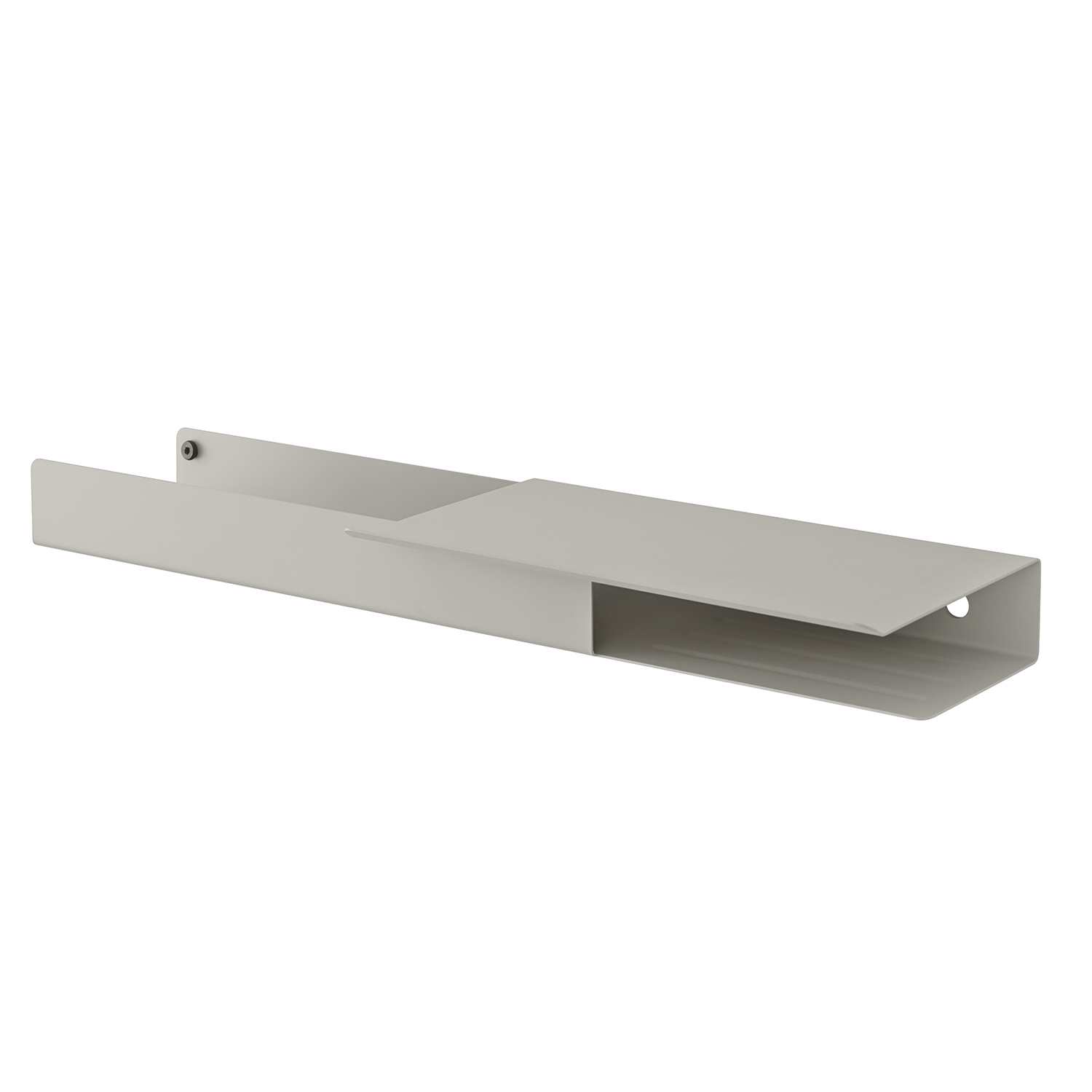 muuto folded shelves platform 62x5 grey 93788