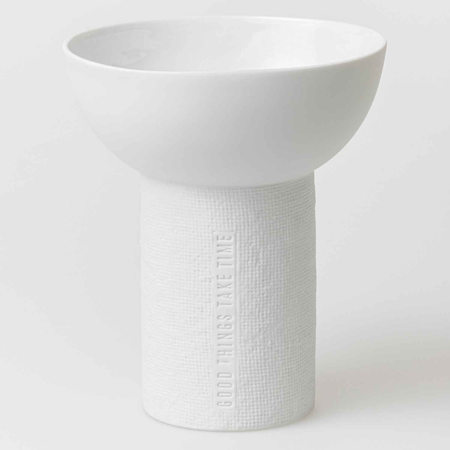 Raeder Design Formsprache Vase Good things ttake time 17181 100550