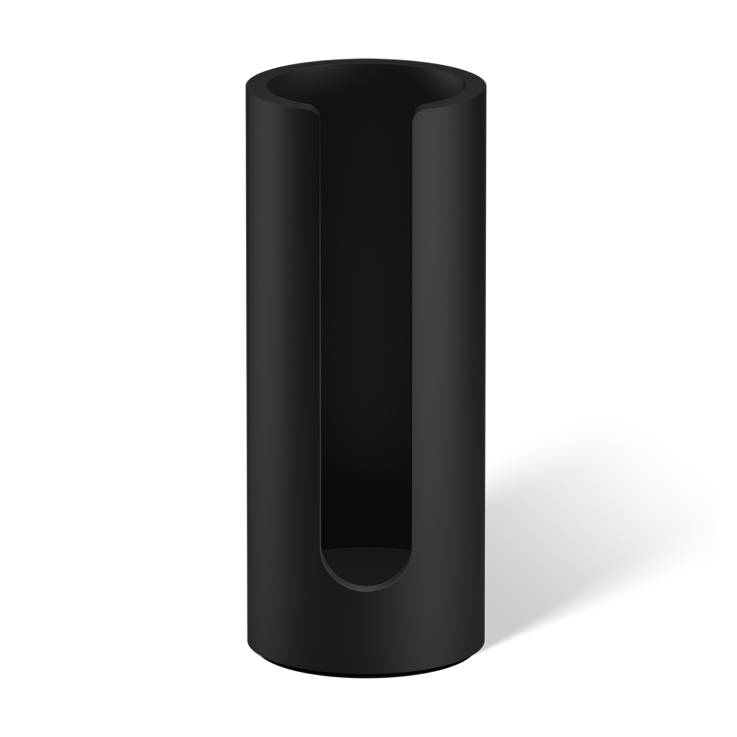 0973360 Stone Wattepadbehlter schwarz Decor Walther