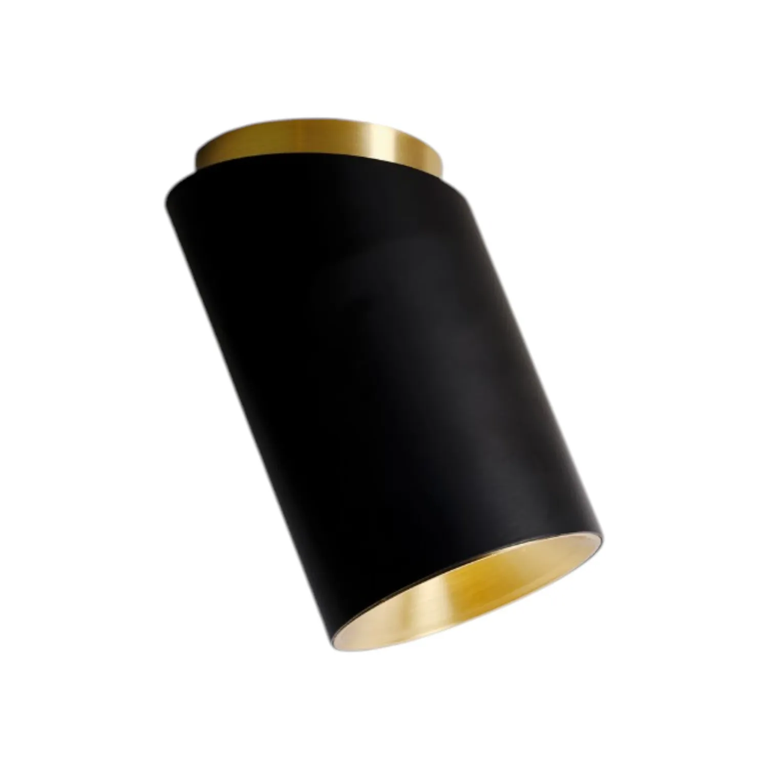 DCW - Tobo Deckenleuchte Ø 8,5 cm diagonal schwarz