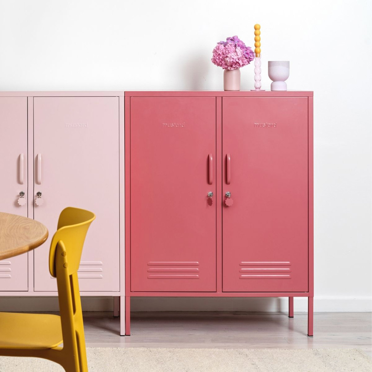 mustard made the midi highboard blush berry 96552
