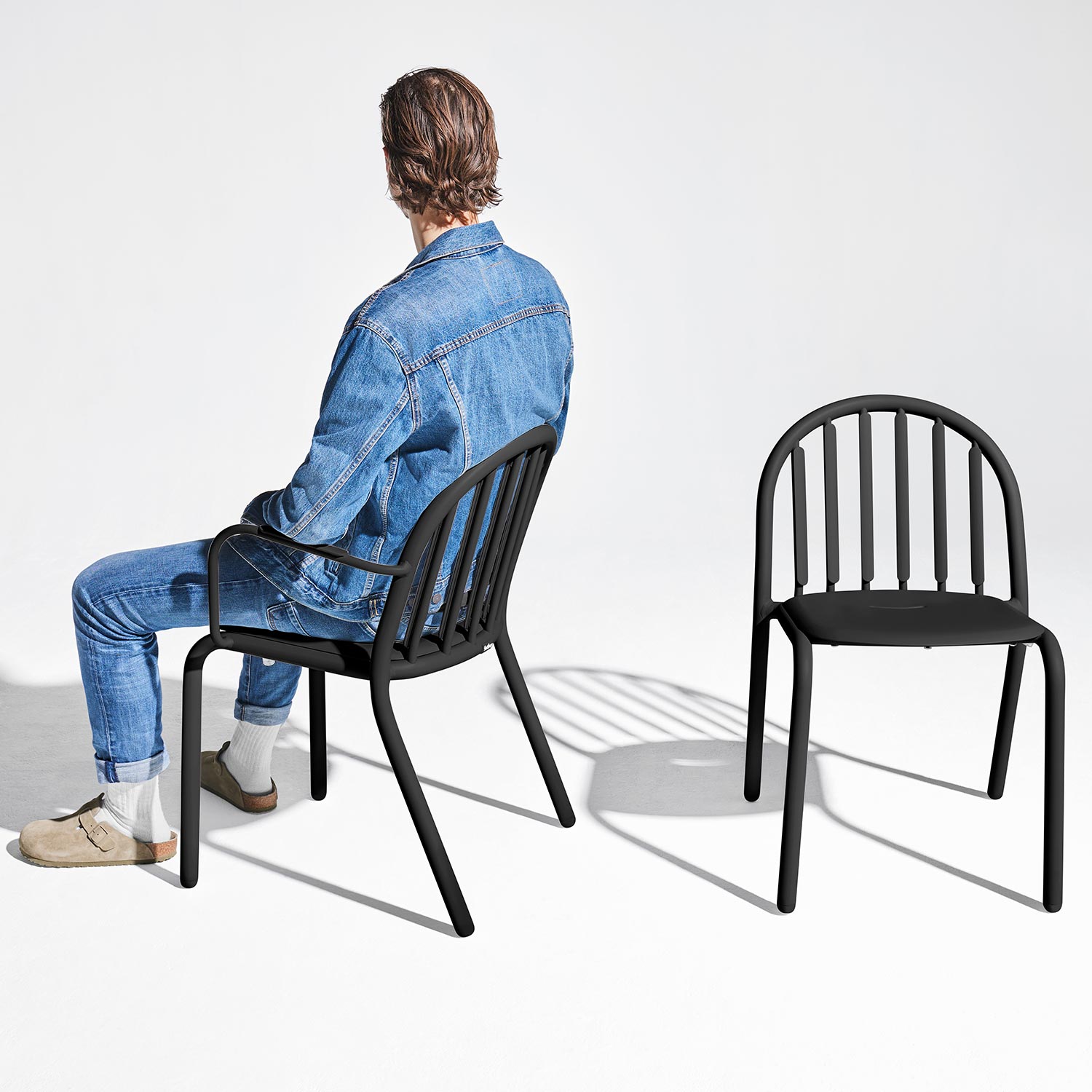 Fatboy - Fred's Outdoor Armlehnstuhl wave blue