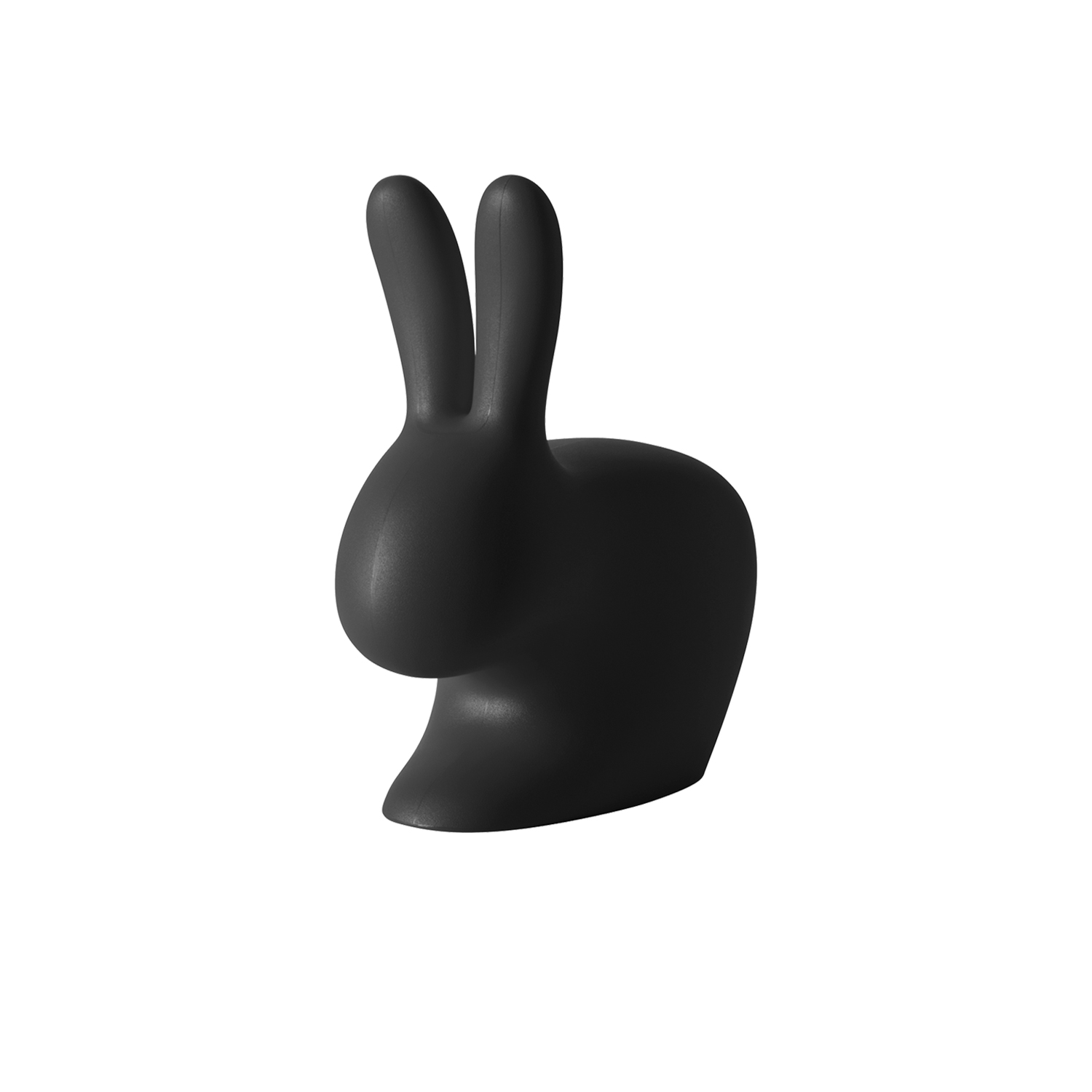 qeeboo rabbit xs tuerstopper schwarz 97608
