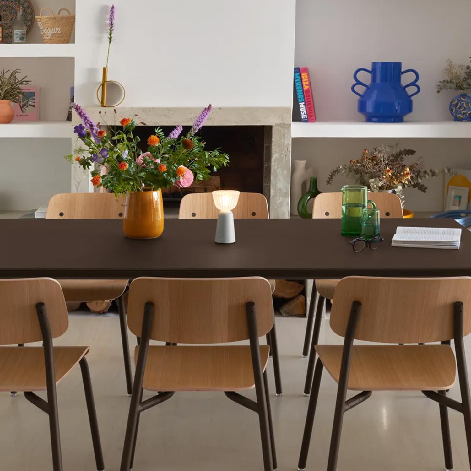 Fermob - Swiing Lampe Schwarzkirsche